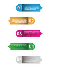 矢量ppt装饰展板