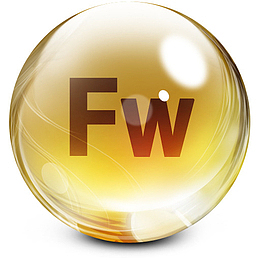 烟花Adobe CS玻璃停靠图标