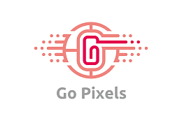 红色渐变字母logo