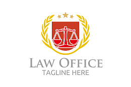 黄色麦穗法律logo