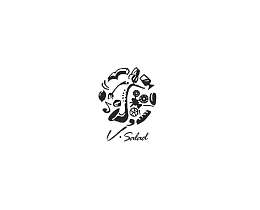 黑白沙拉logo