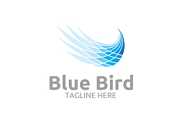 蓝色的翅膀logo