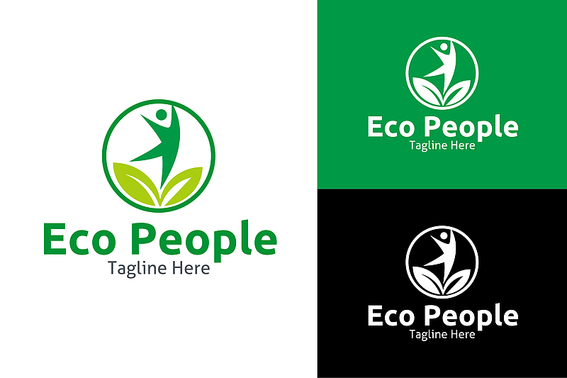 绿色的可爱logo