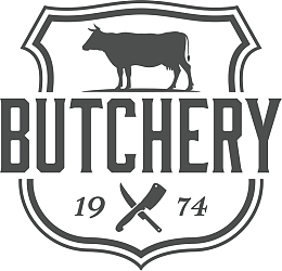 肉牛屠宰场图标设计元素合集