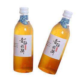 玻璃瓶装青梅汁
