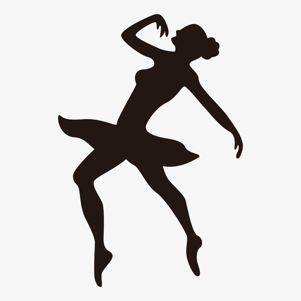 天鹅舞舞蹈动作,芭蕾舞者,背光,跳舞的人,舞蹈,芭蕾人物,剪影,矢量