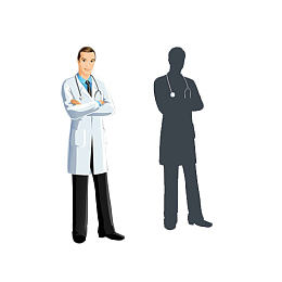 医生剪影