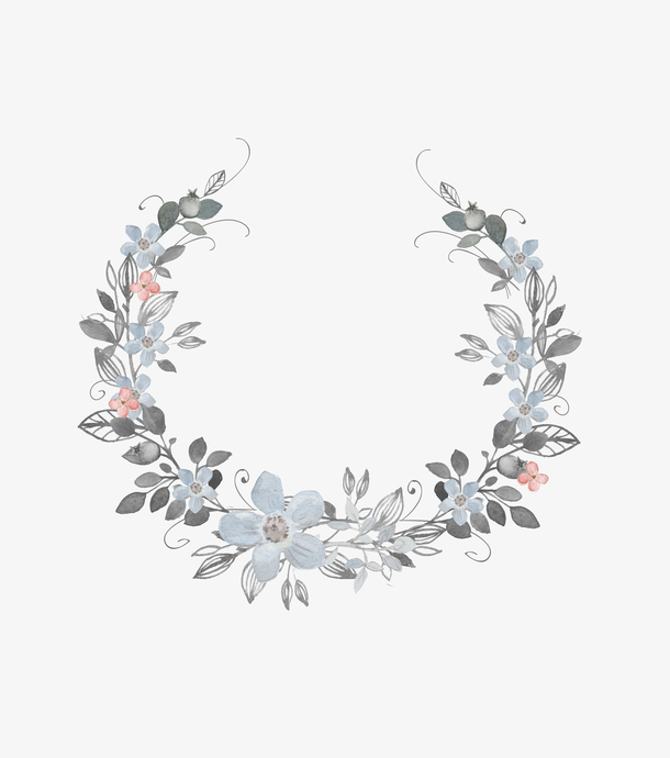 花环免抠素材免费下载_觅元素51yuansu.com