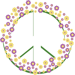 小碎花花环