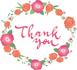 山茶花环谢谢你