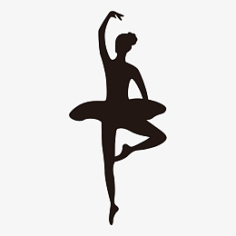 pngpng天鹅舞女性舞者剪影矢量aipngpng妇女节女王节跳舞的女孩.