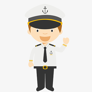 灰色圆弧创意水手元素