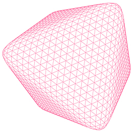 透视立方体矢量插画