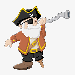 上了年纪的老船长设计