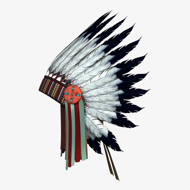 古风经典印第安人头饰