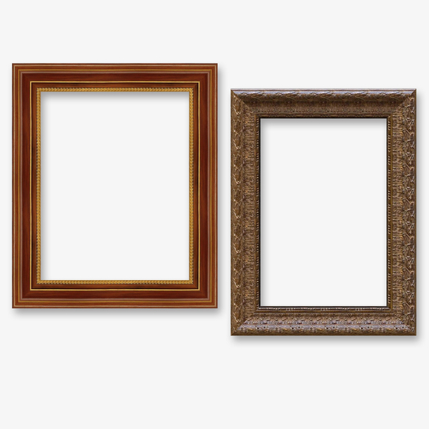 黄色木框免抠素材免费下载_觅元素51yuansu.com