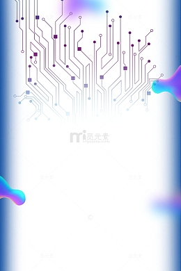 蒸汽波风格抖音流体渐变边框