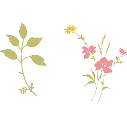 花草图案