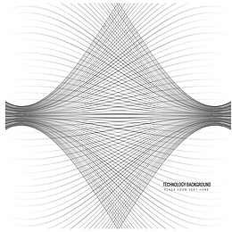 密集渐变科技线条