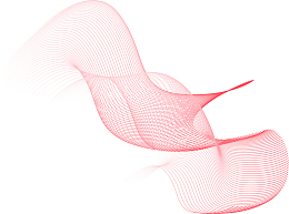 粉白渐变线条波纹