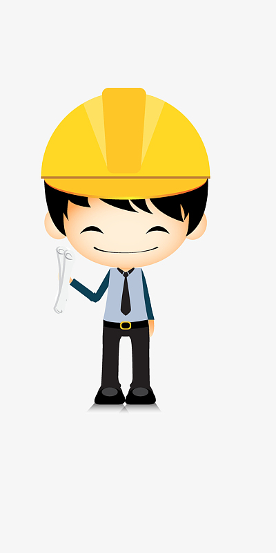 工程师手绘素材_工程师手绘图片元素-觅元素