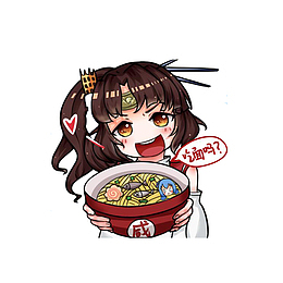 请吃面的女孩