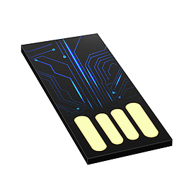 卡通手绘U盘芯片