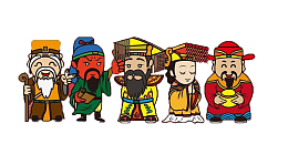 卡通版的神佛效果图