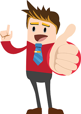 卡通装饰人物介绍海报设计