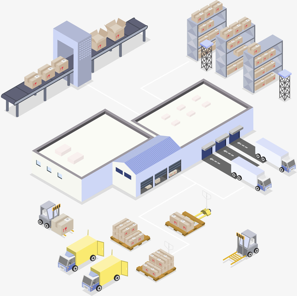 卡通手绘卡通工厂