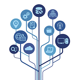卡通手绘地理信息