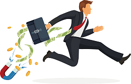 奔跑的商务男士下载