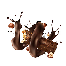 矢量巧克力棒下载