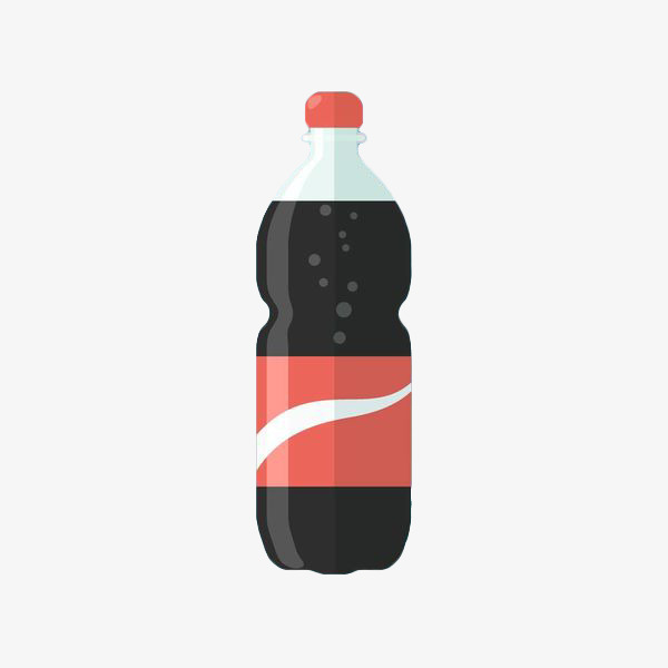 可乐瓶矢量图图片
