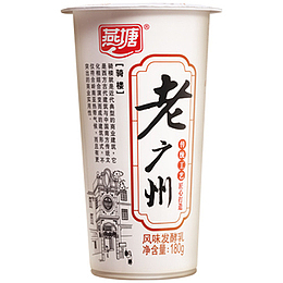 实物燕塘老广州酸奶免抠