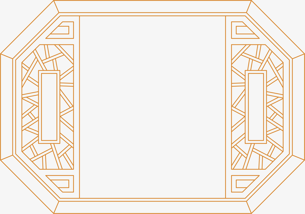 边框文艺园林窗子