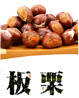 板栗素材