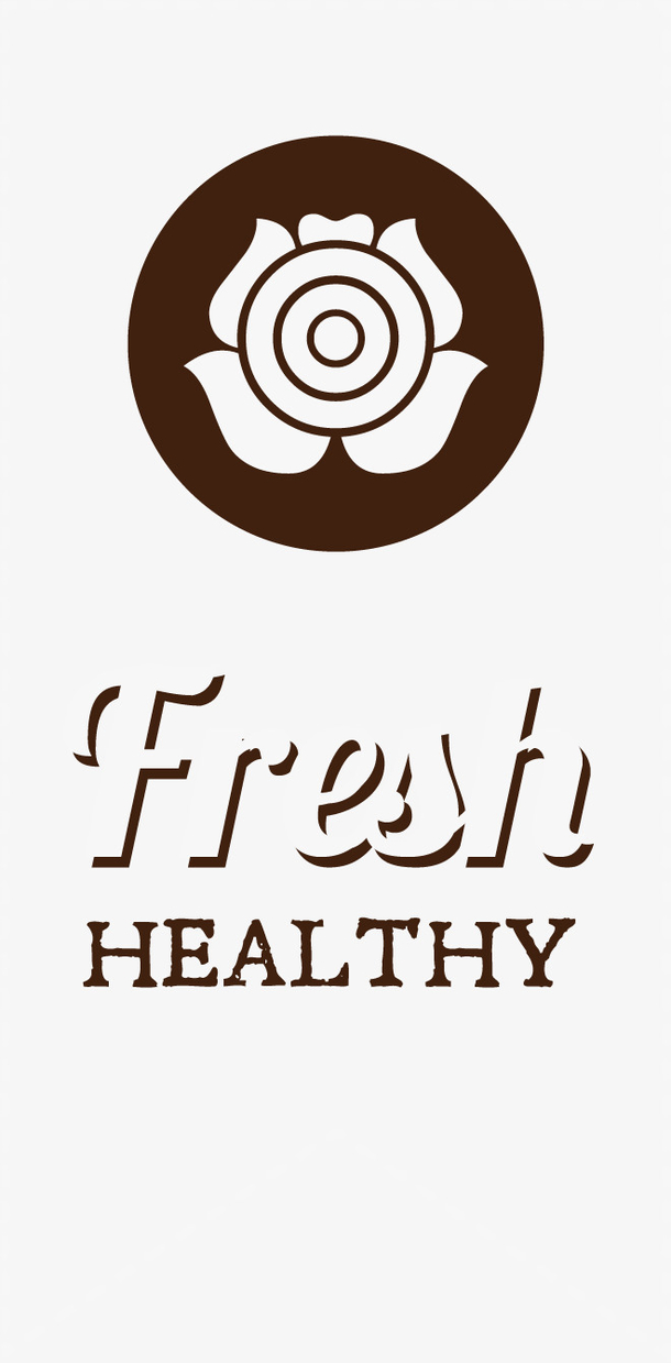 莲花图案商标png矢量元素