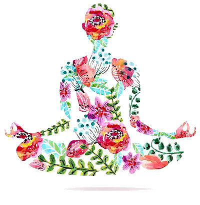 花卉瑜伽造型