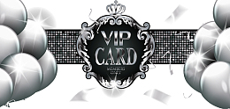 矢量银色炫酷VIP卡片边框素材