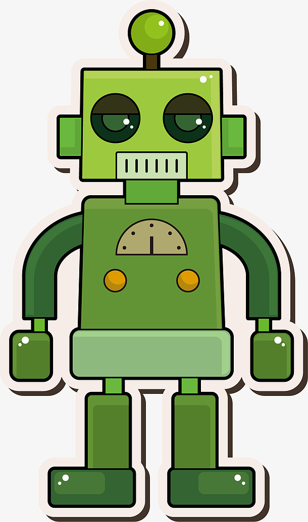 卡通科技机器人免抠png装饰图案素材免费下载_觅元素