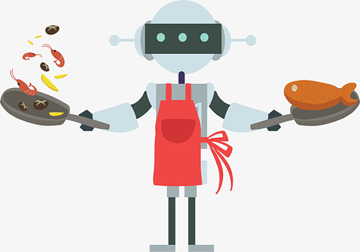 烹饪美食家机器人