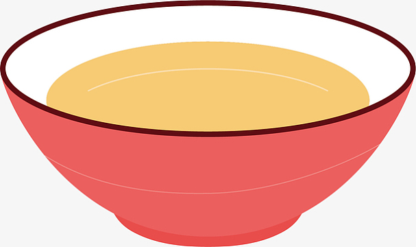 卡通碗矢量素材_卡通碗矢量图片元素-觅元素