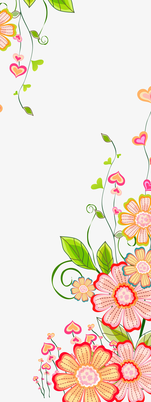 卡通花免抠素材免费下载_觅元素51yuansu.com