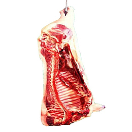 金锣冷鲜肉半边猪屠宰猪肉粉色排