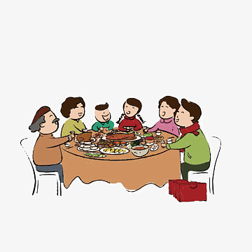 大家庭聚餐