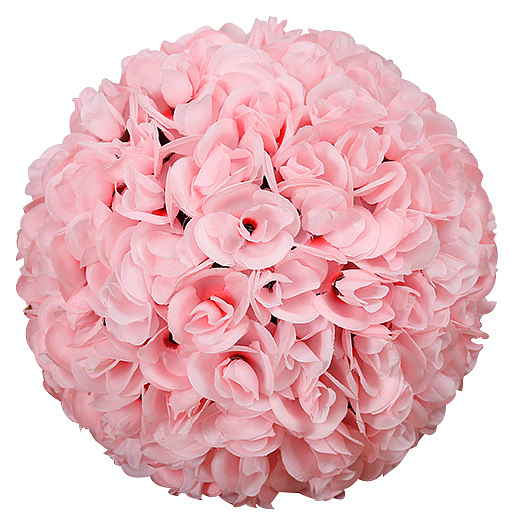 商场装饰粉色花球