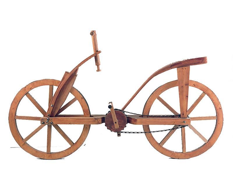 木制自行车