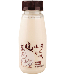 实物炭烧小子酸奶免抠