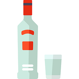 质感白酒设计图标